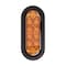 Abrams 6 in Oval - 10 LED Amber Hazard Turn Signal Trailer Light TTL-O10-A - alternate 1